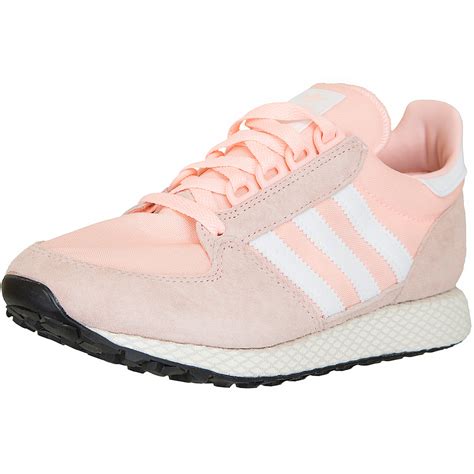 adidas sportschuhe damen weiß mit rosa streifen|rosa Sneaker für Damen .